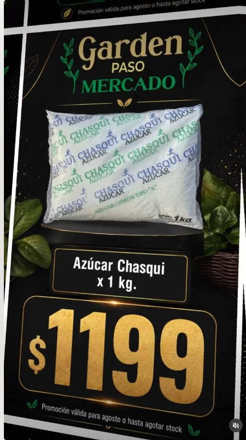 Fotograma del reel Ofertas de agosto de Garden Mercado