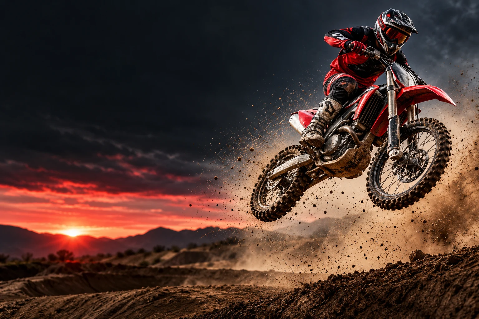 Imagen conceptual de motocross para LC Motoparts